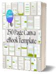 Canva eBook Template, Course WorkBook Template